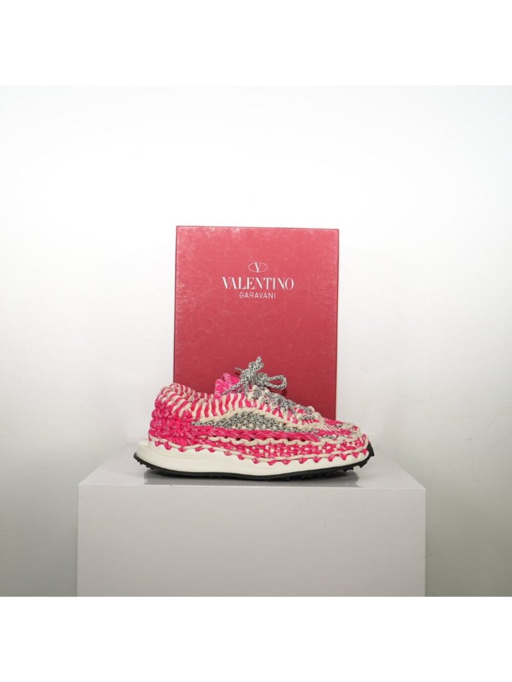 Valentino Garavani Crochet Sneakers Size 38